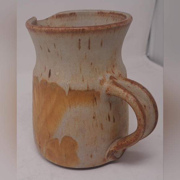 Michael Cohen Vintage Studio Pottery Stoneware Pitcher Jug Mid Century MCM 6.5" - Picture 5 of 12